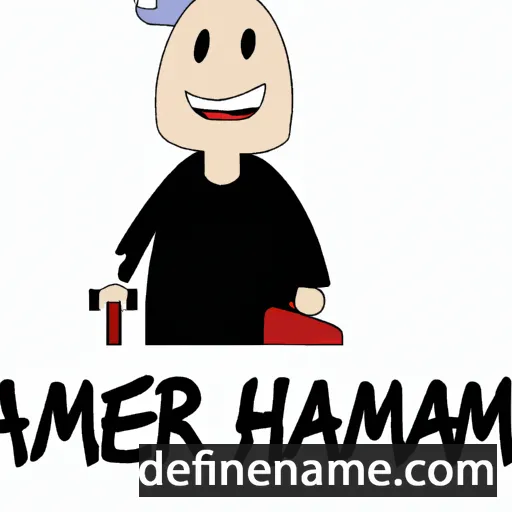 cartoon of the name Harmen