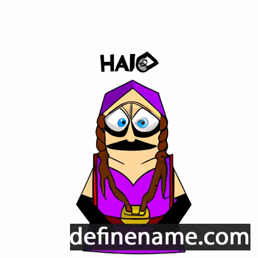 cartoon of the name Harpa