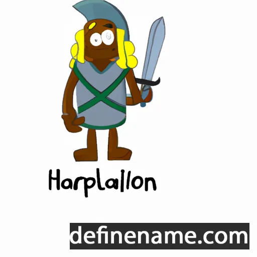 Harpalion cartoon