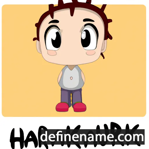 cartoon of the name Haruaki