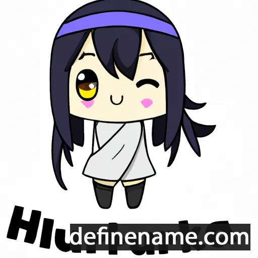 cartoon of the name Haruchika