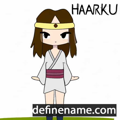 Harukari cartoon