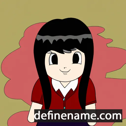 cartoon of the name Harukiko