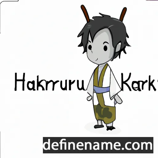 cartoon of the name Harukuni