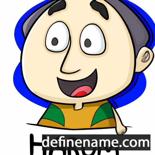 cartoon of the name Harum