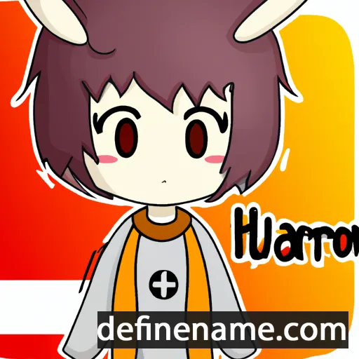 cartoon of the name Harurou