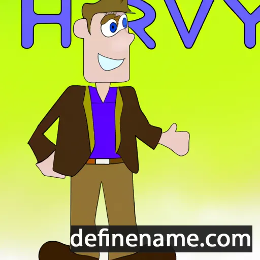 Harvy cartoon