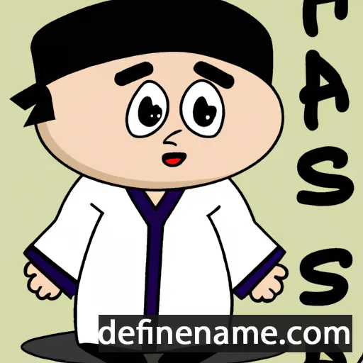 cartoon of the name Hasbi