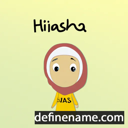 cartoon of the name Hasina