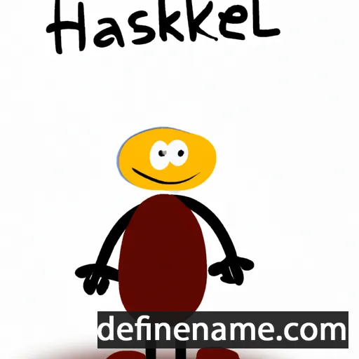 cartoon of the name Haskell