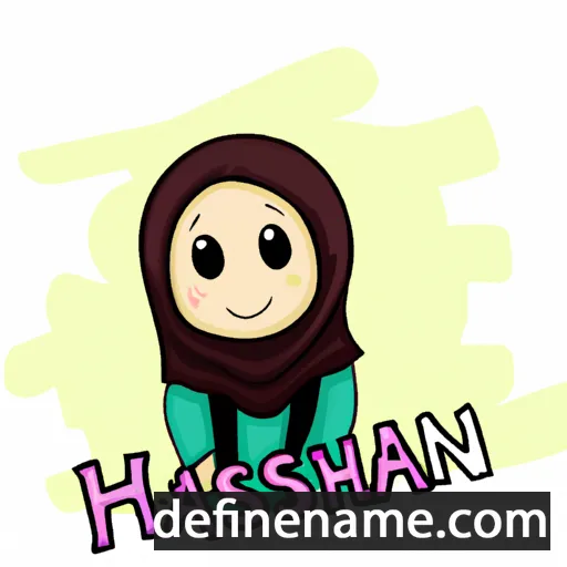 Hasnah cartoon