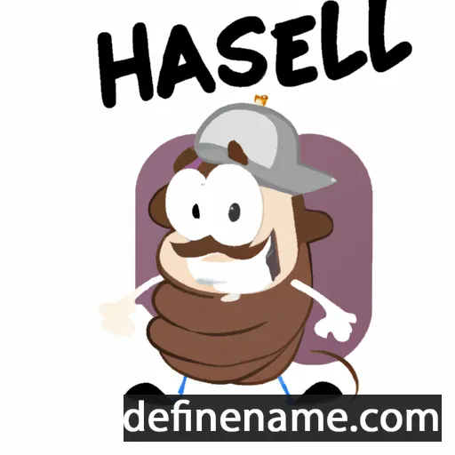 cartoon of the name Hassel