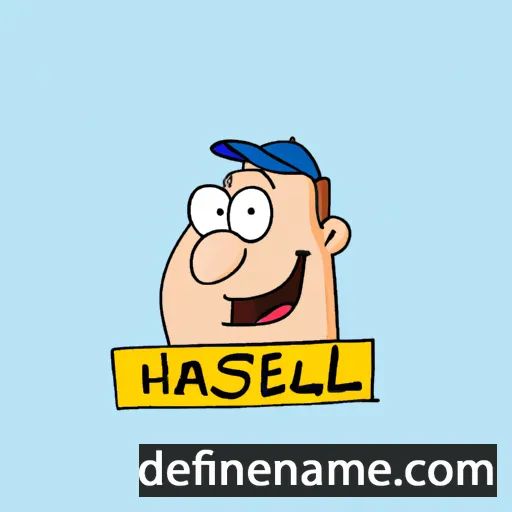 cartoon of the name Hassell