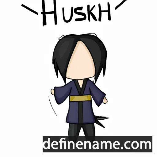 cartoon of the name Hasuki