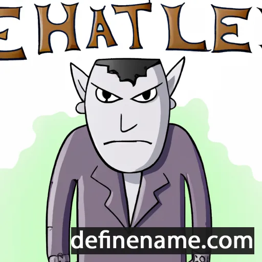 Hate-evill cartoon