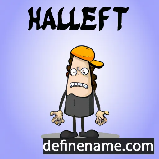 cartoon of the name Hate-ill