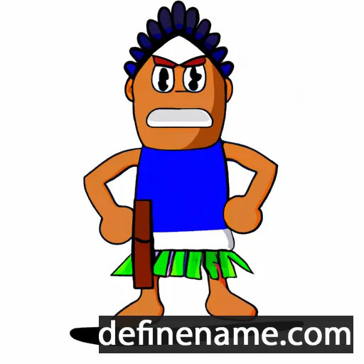 cartoon of the name Hatepuna