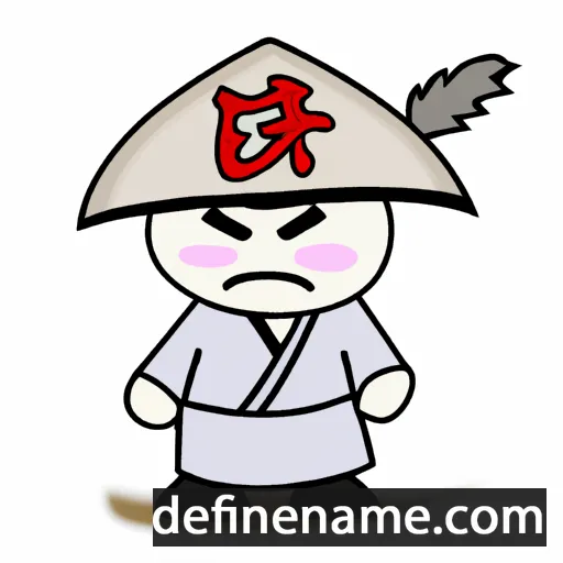 cartoon of the name Hatsuji