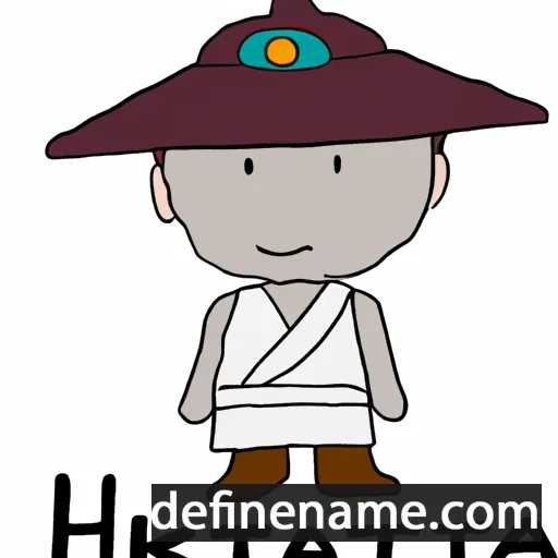 cartoon of the name Hatsutaka