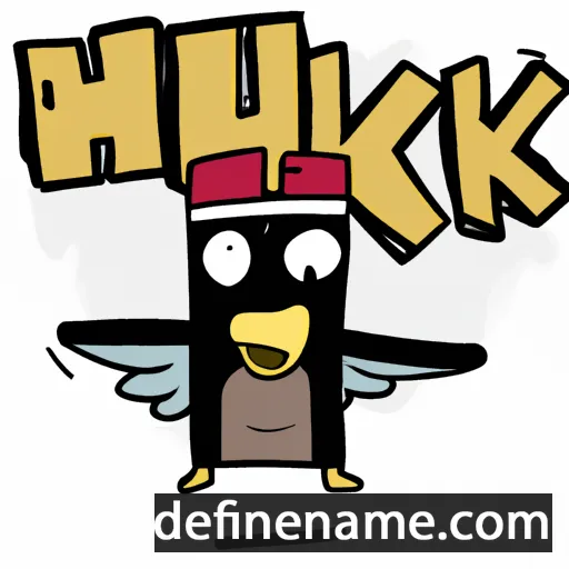 cartoon of the name Hauk