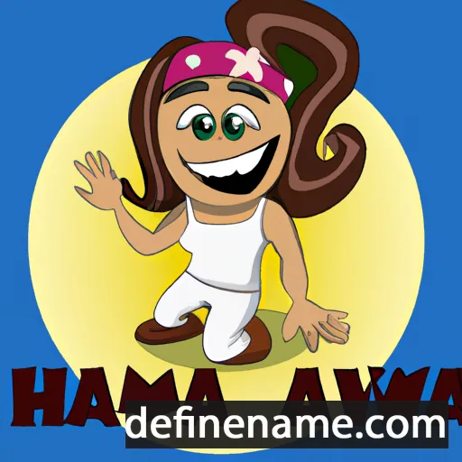 cartoon of the name Havana