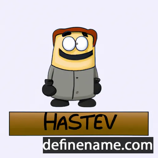 cartoon of the name Havstein