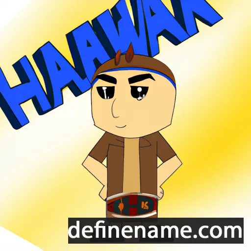 Hawka cartoon