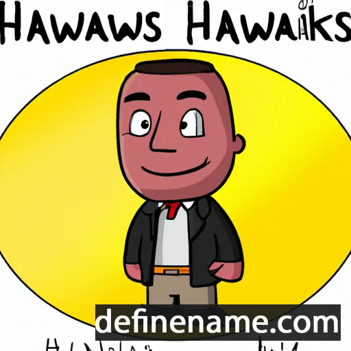 Hawkins cartoon