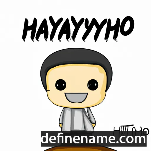 Hayahito cartoon