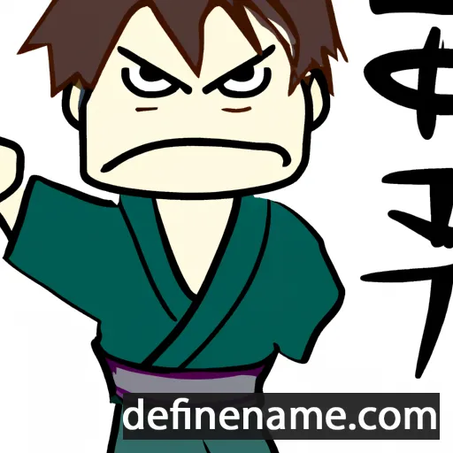 cartoon of the name Hayashi