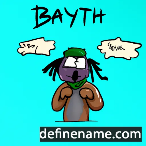 cartoon of the name Haybat