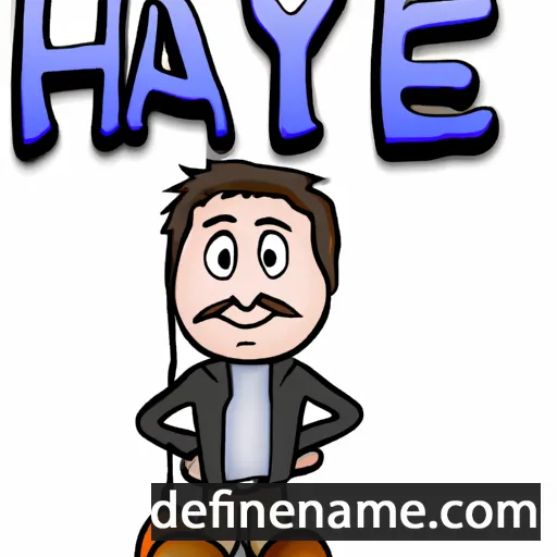 Haye cartoon