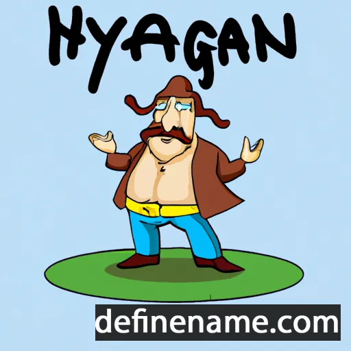 cartoon of the name Haygaran