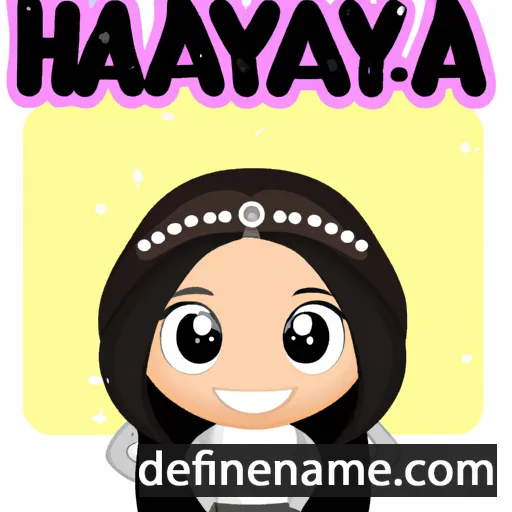 Hayla cartoon