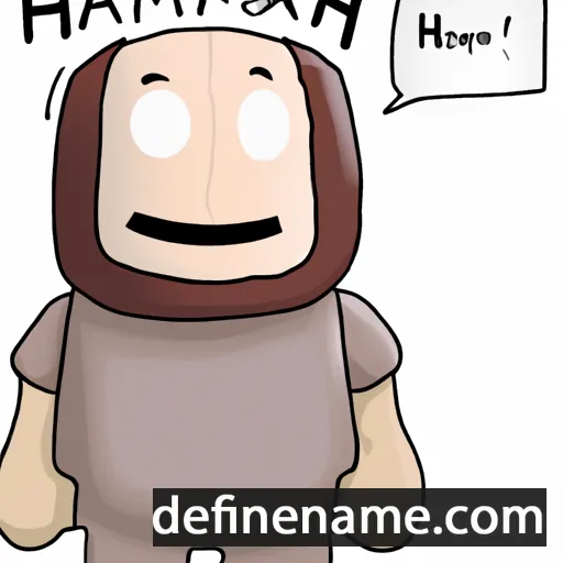 cartoon of the name Haymar