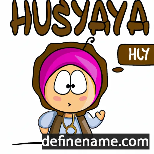 cartoon of the name Hayrünnisa