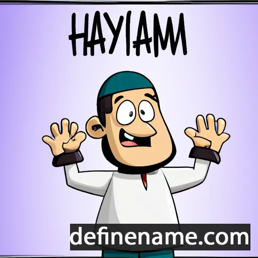 Haytam cartoon