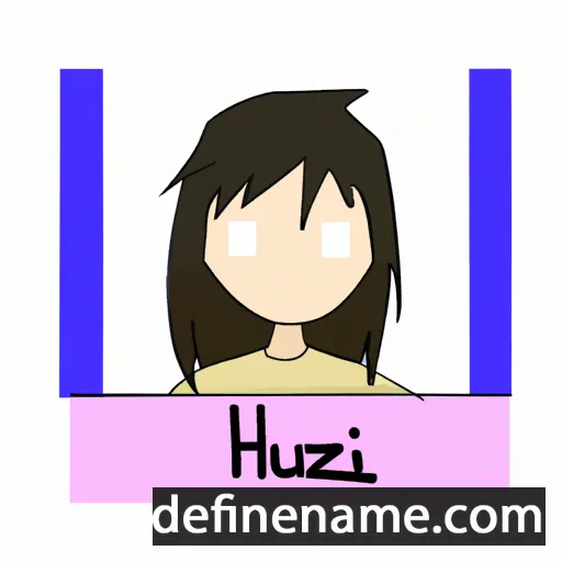 Hazuki cartoon