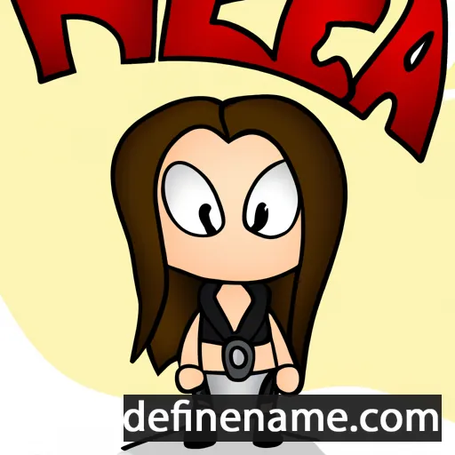 Héda cartoon