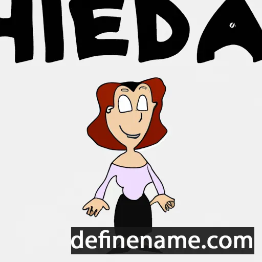 Hèdila cartoon