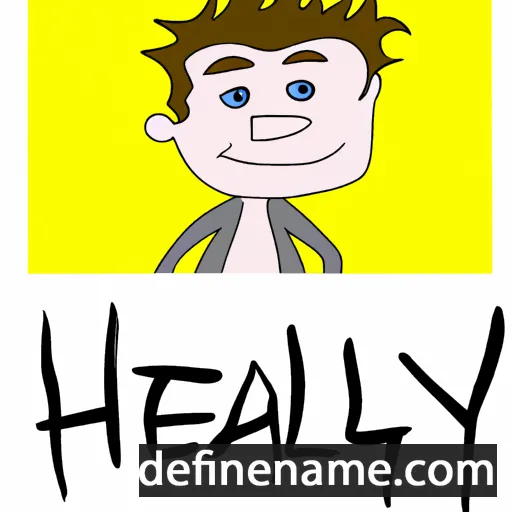 cartoon of the name Healey