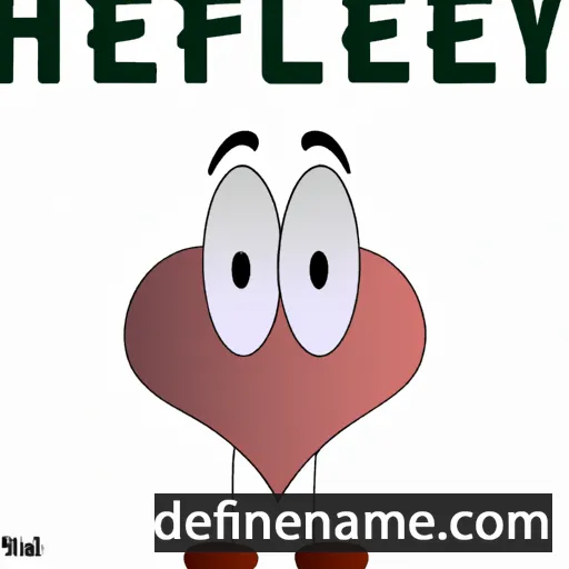 cartoon of the name Heartley