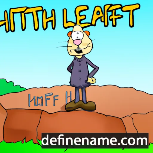 cartoon of the name Heathcliff