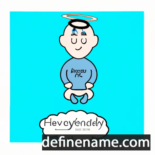 cartoon of the name Heavenly-mind