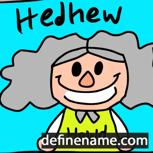 cartoon of the name Hedewig