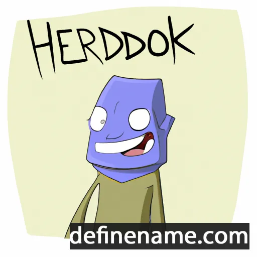 Hedrok cartoon