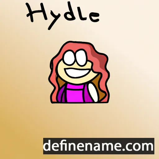 cartoon of the name Hedyle