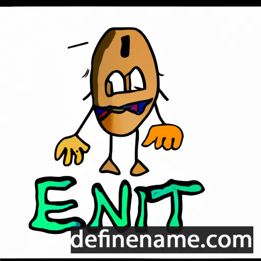 cartoon of the name Ḫenti