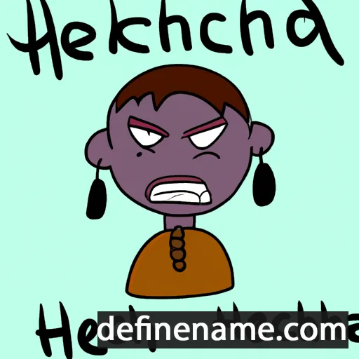 He'énȧhkȯhá'e cartoon