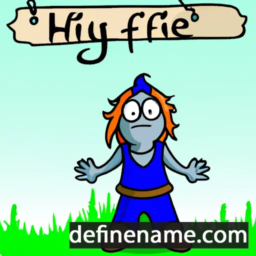 Hé-gylfir cartoon